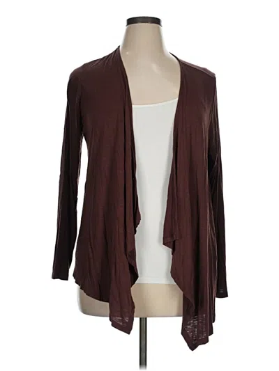 Pre-owned Torrid Cardigan Sweater In Burgundy