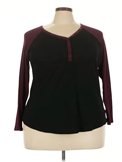 Pre-owned Torrid Cardigan Sweater In Burgundy