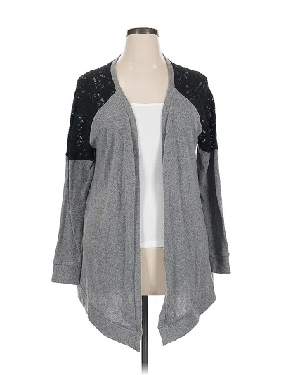 Pre-owned Torrid Cardigan Sweater In Gray