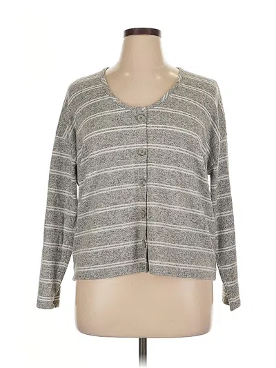 Pre-owned Torrid Cardigan Sweater In Gray