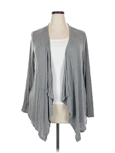Pre-owned Torrid Cardigan Sweater In Gray
