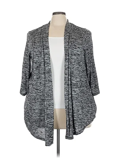 Pre-owned Torrid Cardigan Sweater In Gray