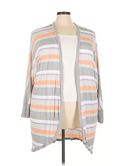 Pre-owned Torrid Cardigan Sweater In Gray