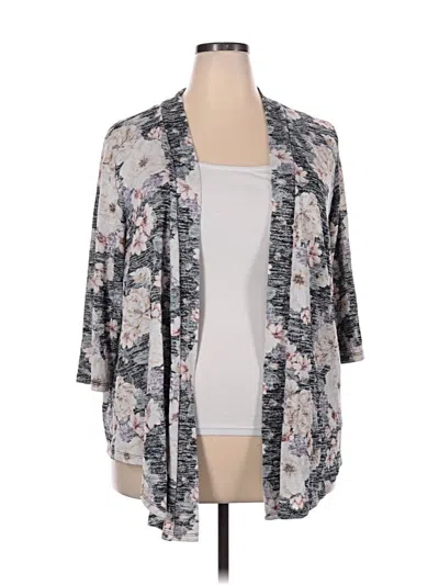 Pre-owned Torrid Cardigan Sweater In Gray