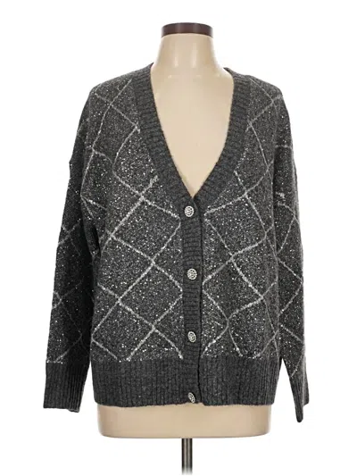 Pre-owned Torrid Cardigan Sweater In Gray
