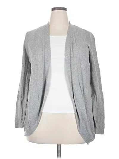 Pre-owned Torrid Cardigan Sweater In Gray