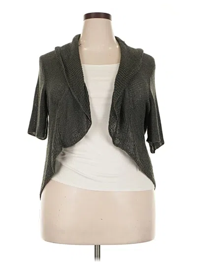 Pre-owned Torrid Cardigan Sweater In Gray