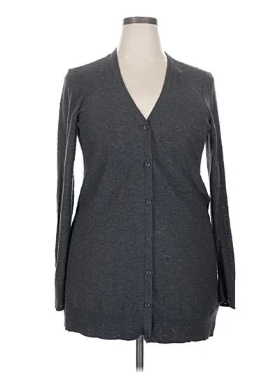 Pre-owned Torrid Cardigan Sweater In Gray
