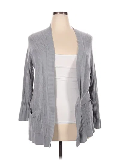 Pre-owned Torrid Cardigan Sweater In Gray