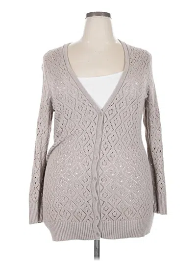 Pre-owned Torrid Cardigan Sweater In Gray