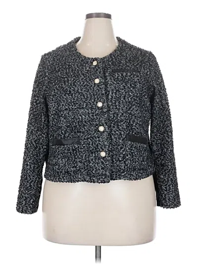 Pre-owned Torrid Cardigan Sweater In Gray