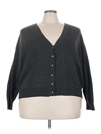 Pre-owned Torrid Cardigan Sweater In Gray