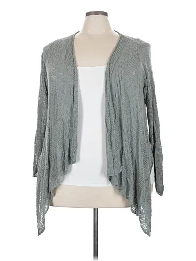 Pre-owned Torrid Cardigan Sweater In Gray