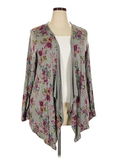 Pre-owned Torrid Cardigan Sweater In Gray