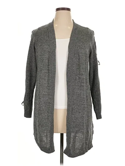Pre-owned Torrid Cardigan Sweater In Gray