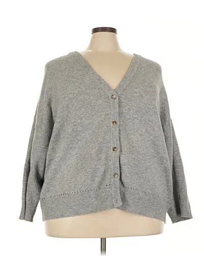 Pre-owned Torrid Cardigan Sweater In Gray