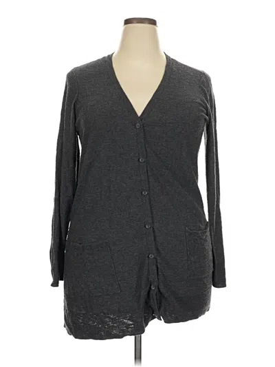 Pre-owned Torrid Cardigan Sweater In Gray