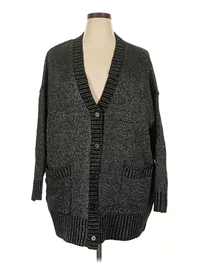 Pre-owned Torrid Cardigan Sweater In Gray