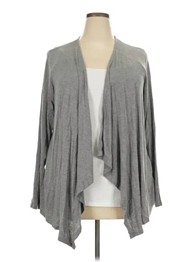 Pre-owned Torrid Cardigan Sweater In Gray