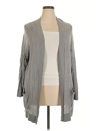 Pre-owned Torrid Cardigan Sweater In Gray