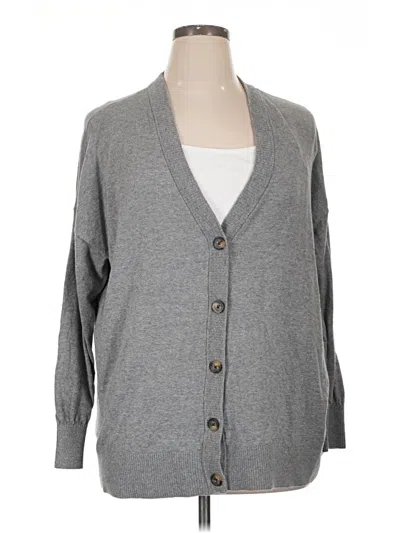 Pre-owned Torrid Cardigan Sweater In Gray