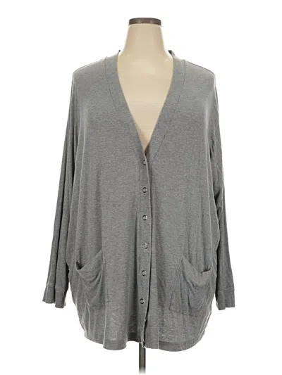Pre-owned Torrid Cardigan Sweater In Gray