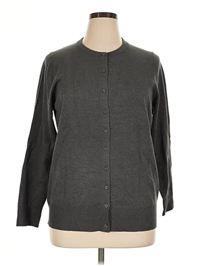 Pre-owned Torrid Cardigan Sweater In Gray