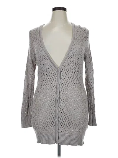 Pre-owned Torrid Cardigan Sweater In Gray