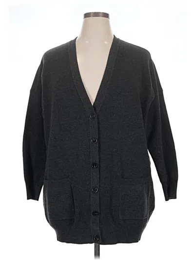 Pre-owned Torrid Cardigan Sweater In Gray