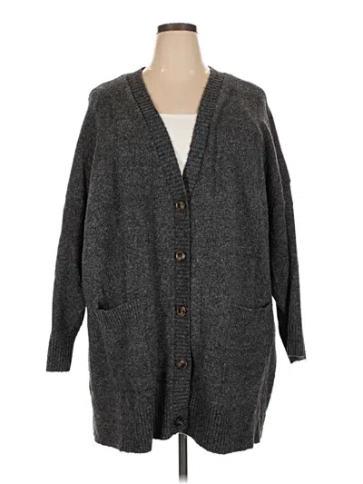 Pre-owned Torrid Cardigan Sweater In Gray