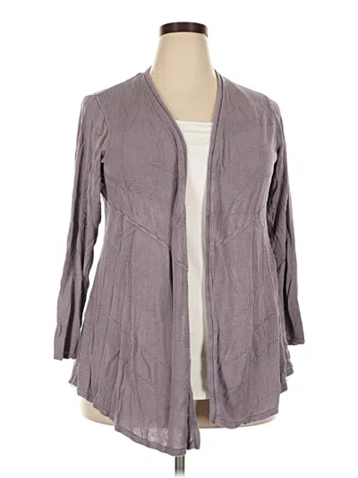 Pre-owned Torrid Cardigan Sweater In Gray