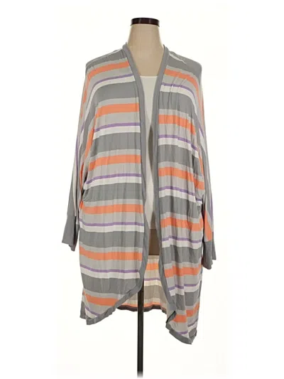 Pre-owned Torrid Cardigan Sweater In Gray