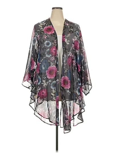 Pre-owned Torrid Cardigan Sweater In Gray