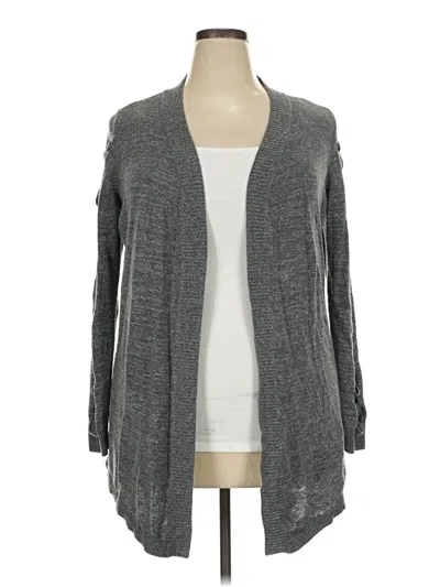 Pre-owned Torrid Cardigan Sweater In Gray