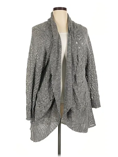 Pre-owned Torrid Cardigan Sweater In Gray