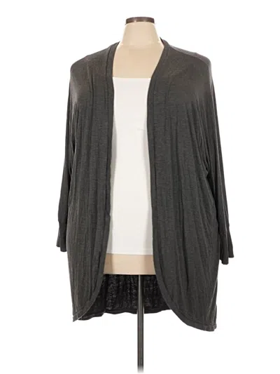 Pre-owned Torrid Cardigan Sweater In Gray