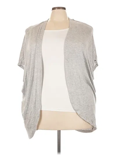 Pre-owned Torrid Cardigan Sweater In Gray