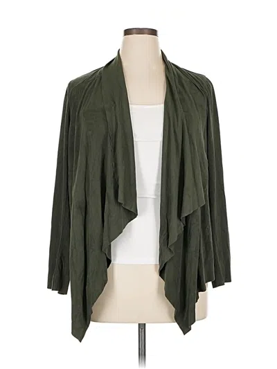 Pre-owned Torrid Cardigan Sweater In Green