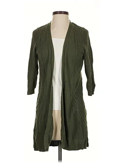 Pre-owned Torrid Cardigan Sweater In Green