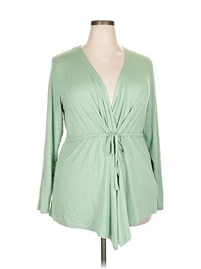 Torrid Cardigan Sweater In Green