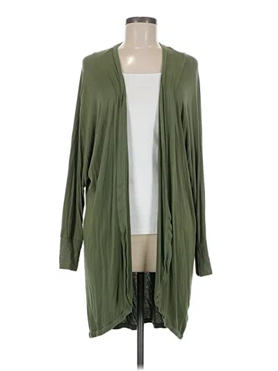 Pre-owned Torrid Cardigan Sweater In Green