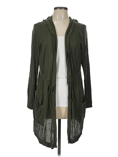 Pre-owned Torrid Cardigan Sweater In Green