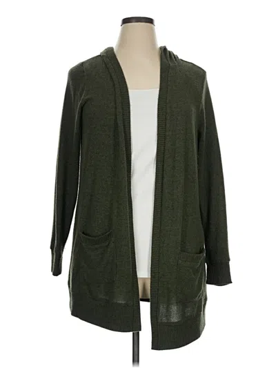 Pre-owned Torrid Cardigan Sweater In Green