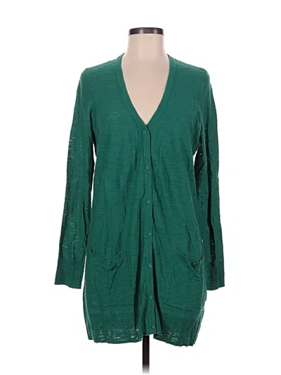 Pre-owned Torrid Cardigan Sweater In Green