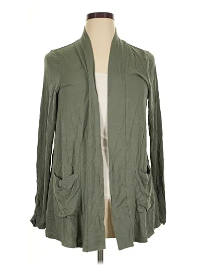 Pre-owned Torrid Cardigan Sweater In Green