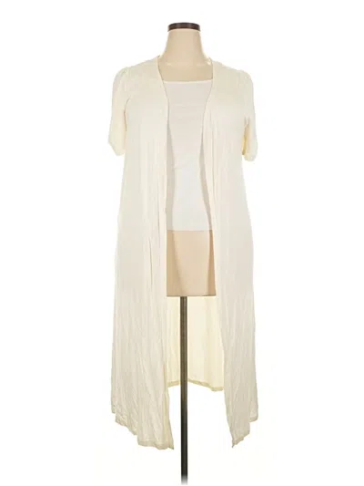 Pre-owned Torrid Cardigan Sweater In Ivory