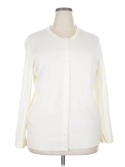 Pre-owned Torrid Cardigan Sweater In Ivory
