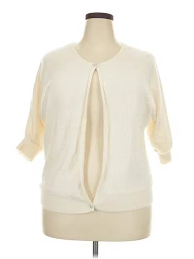 Pre-owned Torrid Cardigan Sweater In Ivory