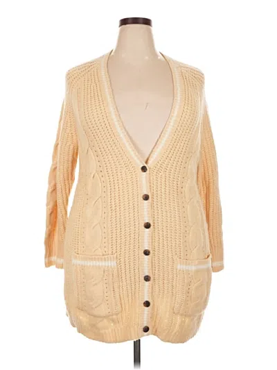 Pre-owned Torrid Cardigan Sweater In Ivory