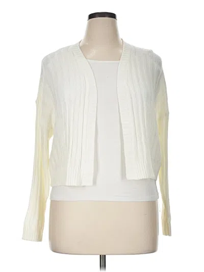 Pre-owned Torrid Cardigan Sweater In Ivory